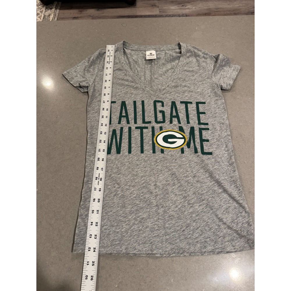 Pink Victoria's Secret Green Bay Packers Tailgate With Me  T Shirt Women's Small